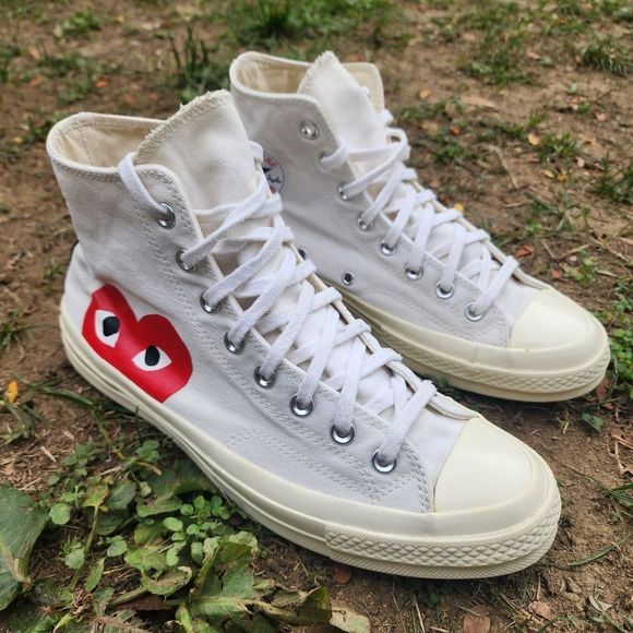Converse Shoes - CONVERSE COMME DES GARCONS - Womens Sneakers - SIZE 11